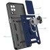 Чохол-бронь Ring Serge Armor Case Samsung Galaxy A22 4G  /  M32 (ShutCam) (Синій)