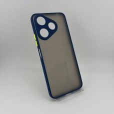 Кейс Totu Gingle Series для Xiaomi Redmi 13 4G  /  Poco M6 4G (Темно-синій)