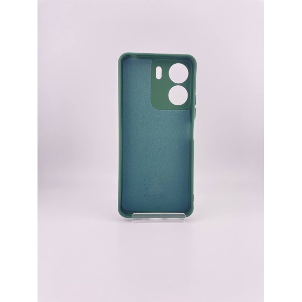 Силіконовий чохол Original Xiaomi Redmi 13C  /  Poco C65  /  Poco M6 (ShutCam) (Темно-зелений)