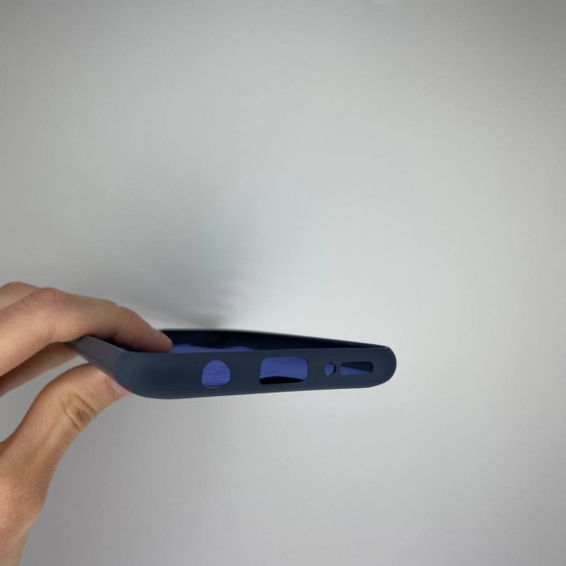 Силікон Оригінальний Samsung Galaxy A30s  /  A50  /  A50s (ShutCam) (Темно-синій)