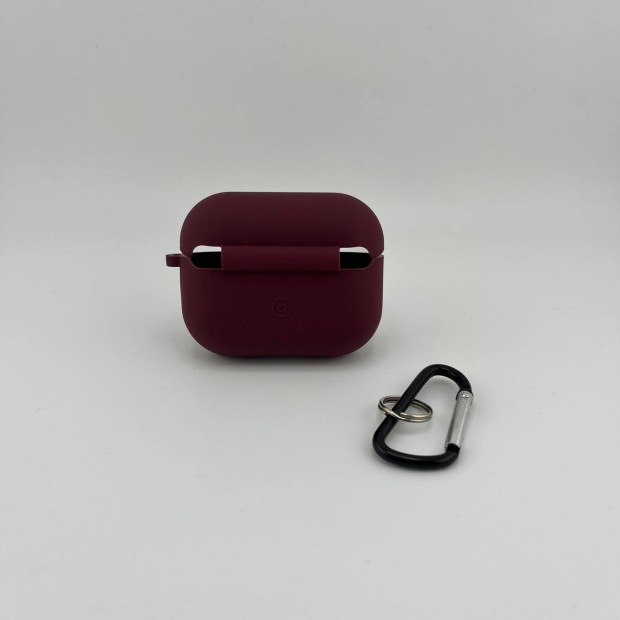 Чохол для навушників Full Silicone Case with Microfiber Apple AirPods Pro 2 (58) Grape