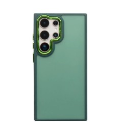 Накладка Totu Space Samsung Galaxy S25 Ultra (Темно-зелений) Накладка Totu Space Samsung Galaxy S25 Ultra (Темно-зелений)