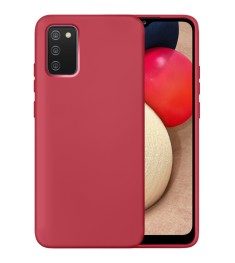 Silicone Original 360 Case for Samsung Galaxy A02S (Strawberry)