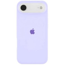 Силіконовий оригінальний круглий чохол для Apple iPhone 17 Air (15) бузковий.