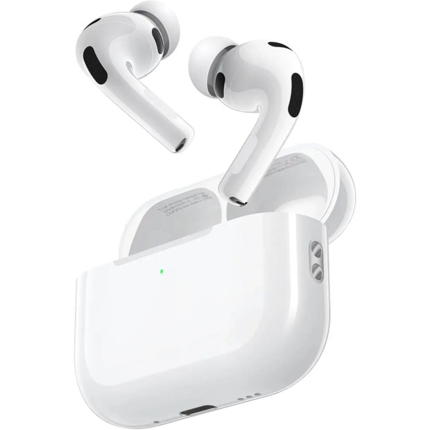 Бездротові навушники-гарнітура вакуумні Hoco EW98 ANC з AI перекладом (White)