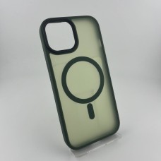 Чохол WAVE Matte Insane Case with MagSafe для iPhone 15 (Зелений)