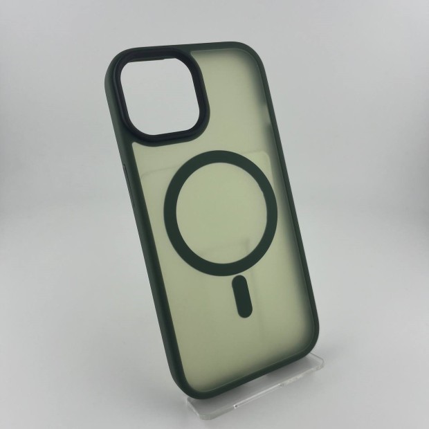 Чохол WAVE Matte Insane Case with MagSafe для iPhone 15 (Зелений)