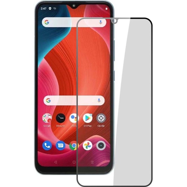 Захисне скло 5D Standard Realme C21y Чорне.