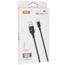 USB-кабель XO NB143 2м (MicroUSB) (Чорний) DT