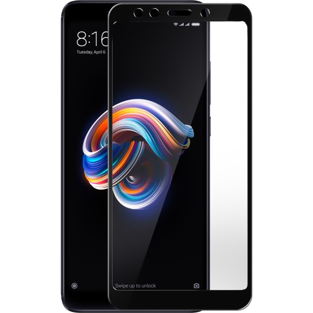 Захисне скло 5D Japan HD для Xiaomi Redmi 5 Чорний