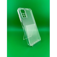 Силіконовий чохол Space Case для Xiaomi Redmi Note 11S (Прозорий)