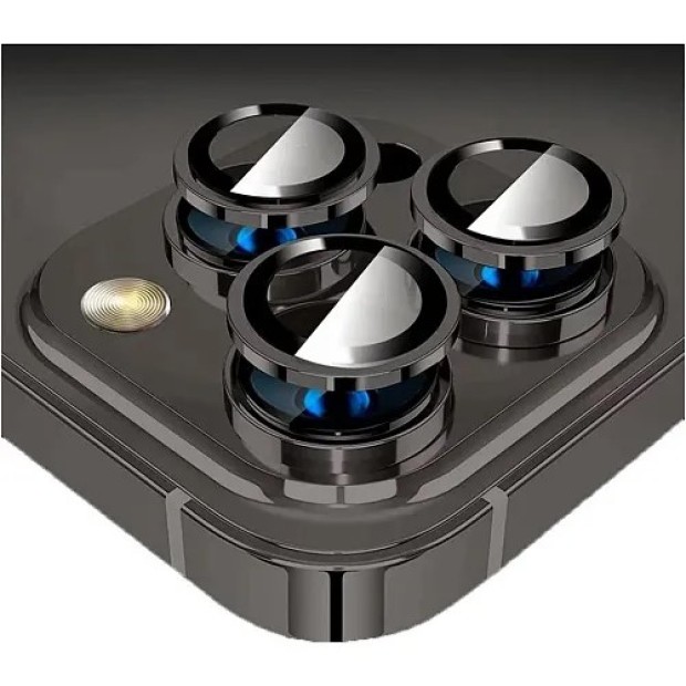 Захисне скло на камеру iLera FocusPro Lens для Apple iPhone 14 Pro  /  14 Pro Max (Graphite) iLFPGR01