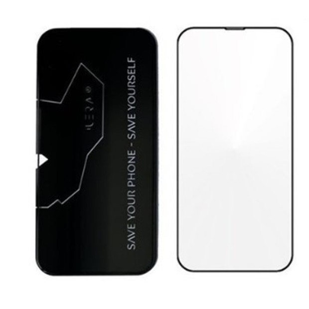 Защитное стекло iLera DeLuxe Original Apple iPhone 12 / 12 Pro (Black)