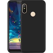 Силіконовий графітовий чохол для Xiaomi Redmi Note 6 / Note 6 Pro (чорний) Силіконовий графітовий чохол для Xiaomi Redmi Note 6 / Note 6 Pro (чорний)
