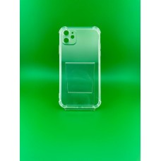 Силикон 6D Apple iPhone 11 (ShutCam) (Прозрачный)