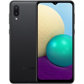 Мобильный телефон Samsung Galaxy A02 2/32Gb (Black) (Grade B) Б/У