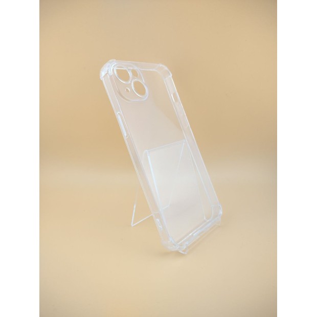 Силікон 6D Apple iPhone 14 Plus (ShutCam) (Прозорий)