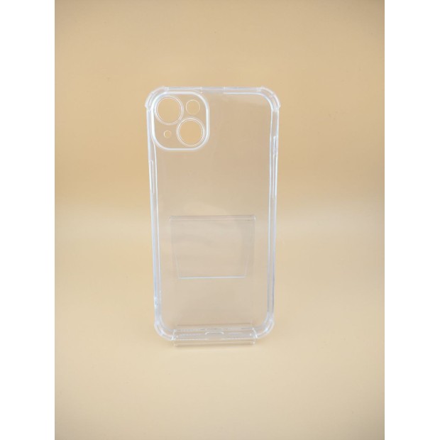 Силікон 6D Apple iPhone 14 Plus (ShutCam) (Прозорий)