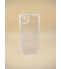 Силікон 6D Apple iPhone 14 Plus (ShutCam) (Прозорий)