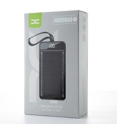 PowerBank DC DP-40 40000mAh 20W + 22.5W PD + QC (Чорний)