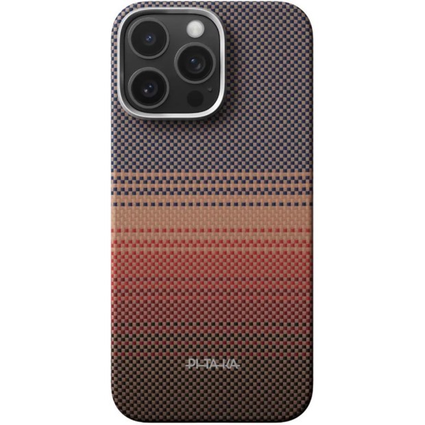 Накладка Pitaka Tactile Woven Case Sunset PitaTap Apple iPhone 16 Pro Max