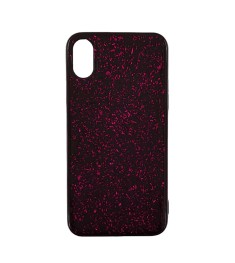Накладка Confetti Apple iPhone X / XS (Розовый)