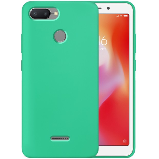 Силіконова Оригінальна 360 Чохол для Xiaomi Redmi 6 (Бірюзовий)