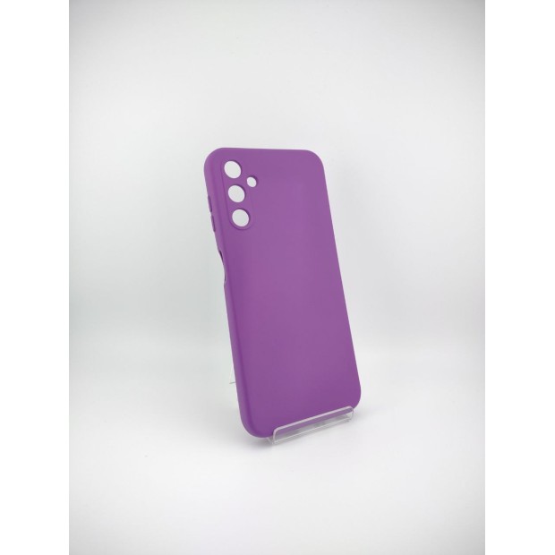 Силікон оригінальний Samsung A14 (ShutCam) (Бузковий)