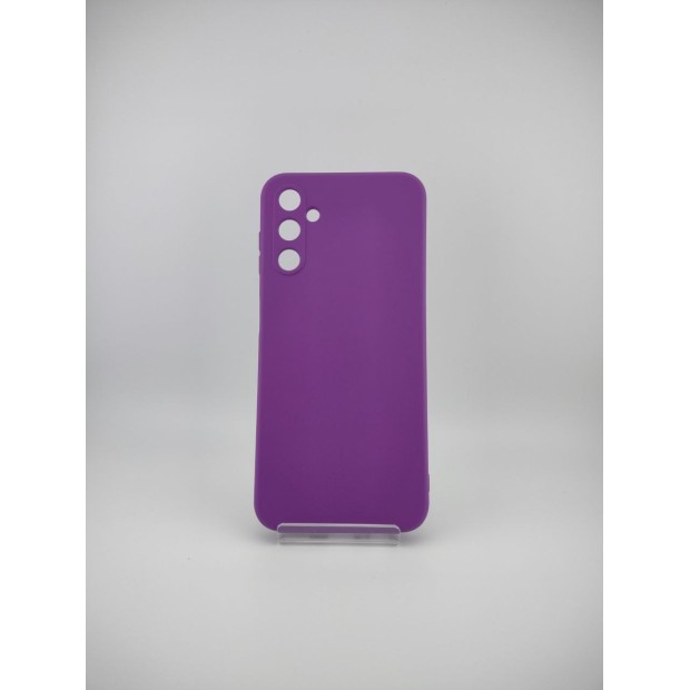 Силікон оригінальний Samsung A14 (ShutCam) (Бузковий)