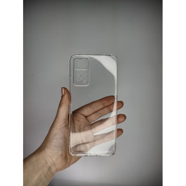 Силикон WS Xiaomi Redmi Note 11 Pro (ShutCam) (Прозрачный)