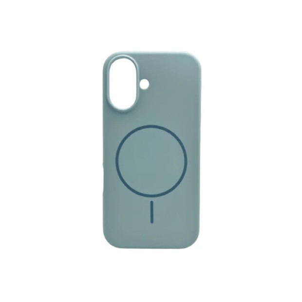 Силикон Original Round Case with MagSafe Apple iPhone 16 (53) Sky Blue Силикон Original Round Case with MagSafe Apple iPhone 16 (53) Sky Blue