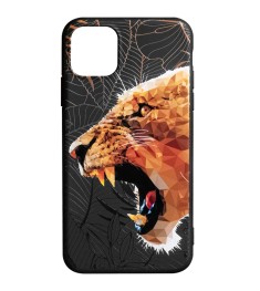 Силіконовий чохол Mural Case для Apple iPhone 12  /  12 Pro (Лев)