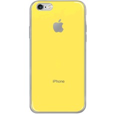 Силіконовий Зефір Чохол для Apple iPhone X  /  XS (Жовтий)