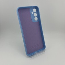 Силикон Original Samsung Galaxy A34 (ShutCam) (Голубой)