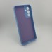 Силіконовий чохол Original Samsung Galaxy A34 (ShutCam) (Блакитний)