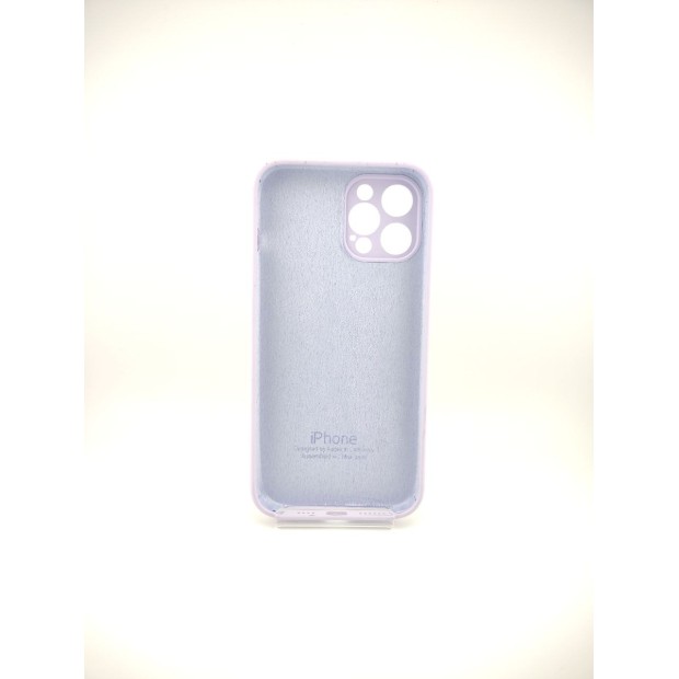Силіконовий чохол Original RoundCam для Apple iPhone 12 Pro Max (71) Light Glycine