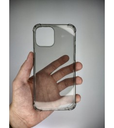 Силікон 6D Apple iPhone 12 Pro Max (Сірий) (Уцінка) (Категорія 2)