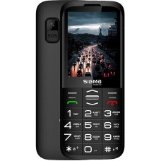 Мобільний телефон Sigma Comfort 50 Grace Dual Sim (Чорний)