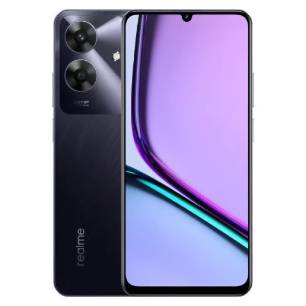 Мобильный телефон Realme Note 60 4/128GB (Marble Black) (Grade A) Б/У
