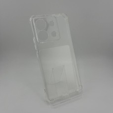 Силікон 6D Xiaomi Note 13 Pro 5G  /  Poco X6 5G (ShutCam) (Прозорий)