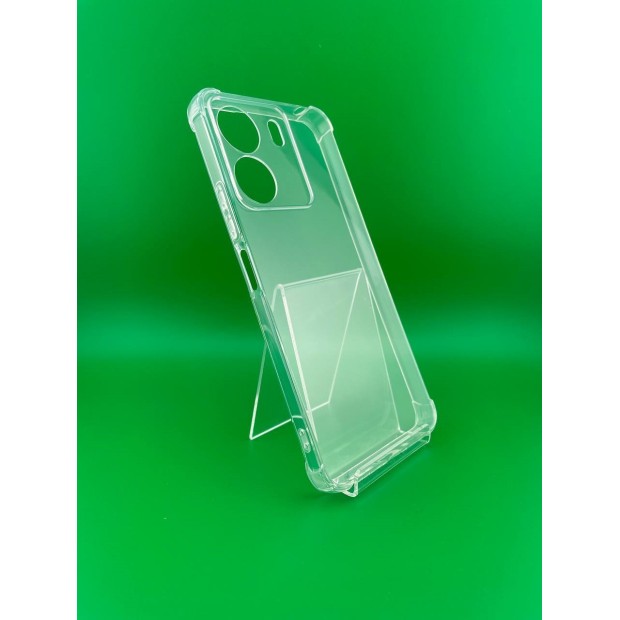 Силікон 6D Xiaomi Note 13 Pro 5G  /  Poco X6 5G (ShutCam) (Прозорий)