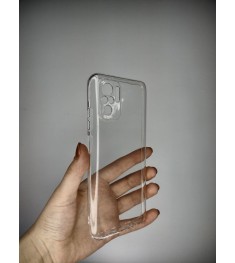 Силикон WS Xiaomi Redmi Note 10 / Note 10S (ShutCam) (Прозрачный)
