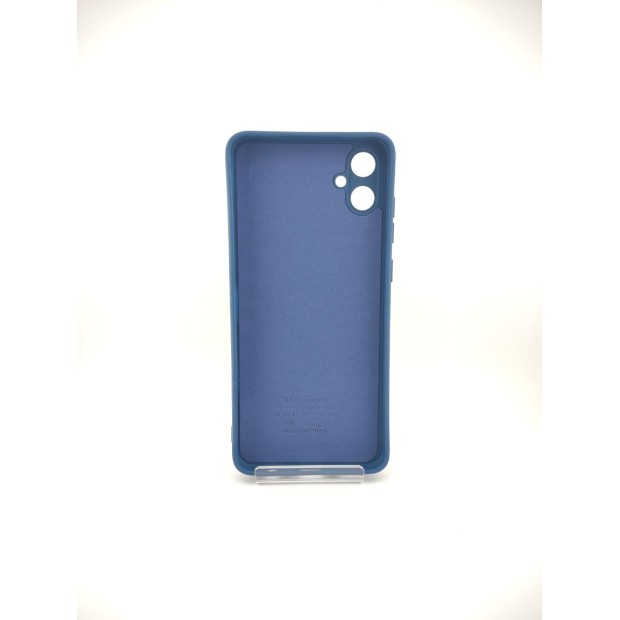 Силикон Original Samsung Galaxy A05 (ShutCam) (Тёмно-синий)