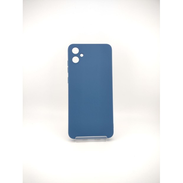 Силикон Original Samsung Galaxy A05 (ShutCam) (Тёмно-синий)