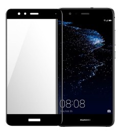 Захисне скло 3D Huawei P10 Lite Чорне