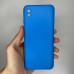 Силіконовий оригінальний 360 чохол для Xiaomi Redmi 9A (ShutCam) (Синій)
