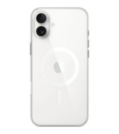 Чохол Clear Case з MagSafe для Apple iPhone 16 Plus (Прозорий) (Оригінал)