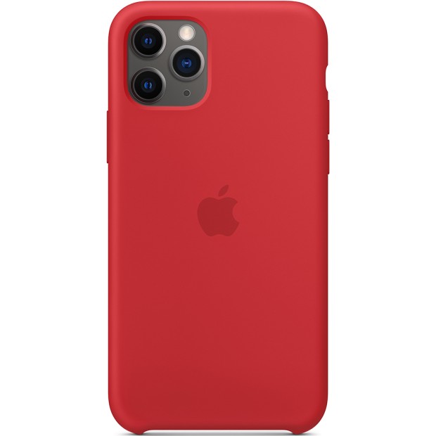 Силіконовий чохол для Apple iPhone 11 Pro (червоний)