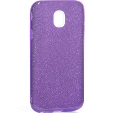 Силикон Glitter Samsung Galaxy J3 (2017) J330 (Фиолетовый)
