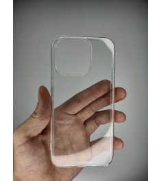 Силіконовий чохол Alabay для Apple iPhone 15 Pro (Прозорий)